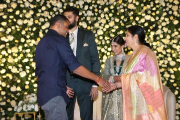 Celebs at Jayasudha Kapoor Elder Son Nihar Wedding Reception